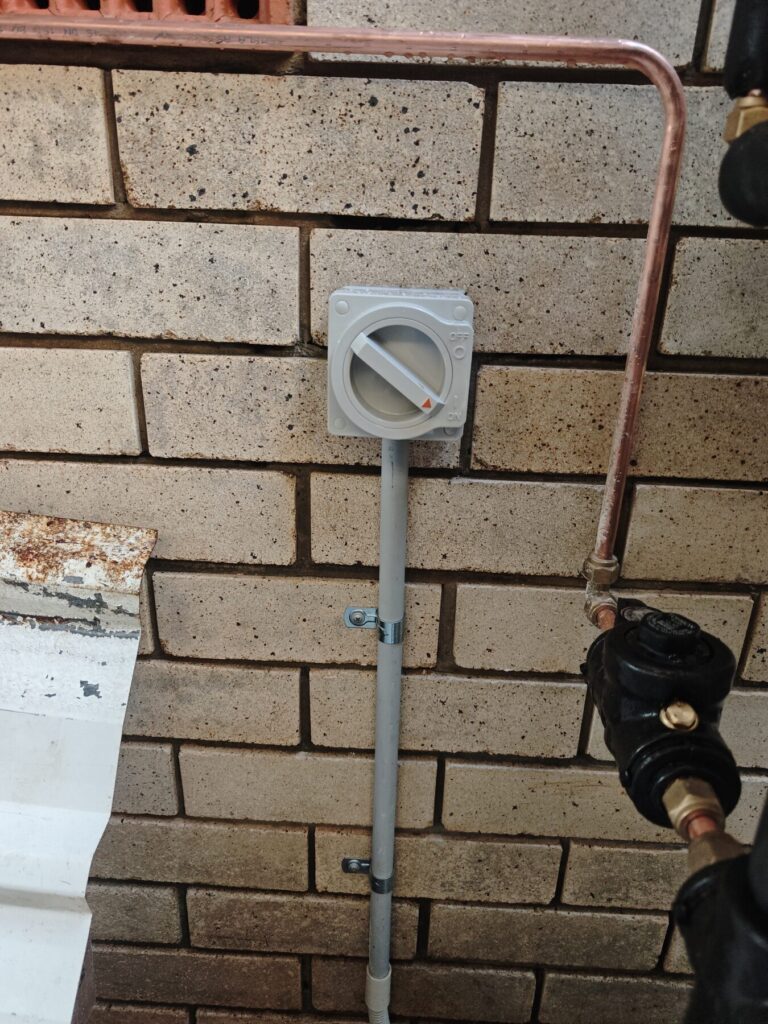 Hot water system project 02 by Maxwell Plumbing and Electrical